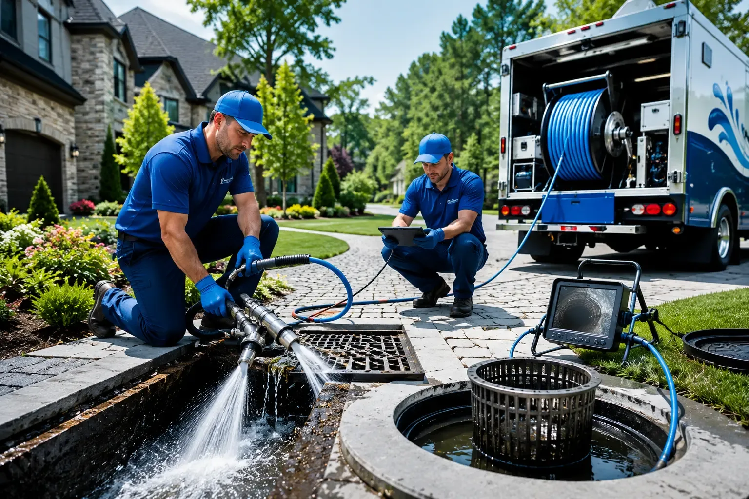 Local outdoor drain cleaning professionals in Flint, TX